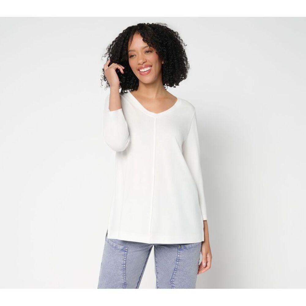 LEGO Women's Top Sz L Sleeve Knit White A720381